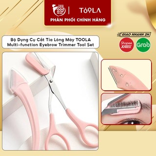 [NHẬP KHẨU] Bộ dụng cụ cắt tỉa lông mày TOOLA Multi-function Eyebrow Trimmer Tool Set - BT-TLA096