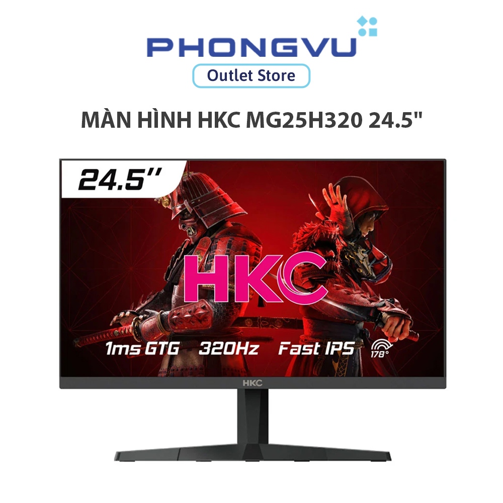 Màn hình HKC MG25H320 24.5" (FHD 1920 x 1080/ Fast IPS/ 320Hz/ 1 ms) - Bảo hành 24 tháng