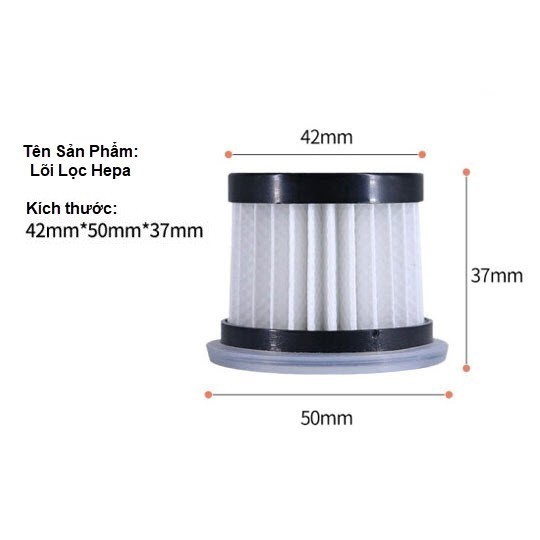 Bộ Lọc HEPA Máy Hút Bụi Giường Nệm Sofa Diệt Khuẩn Deerma CM800/CM810/CM818/CM900/CM919