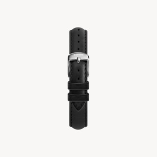 Dây Da Đồng Hồ Curnon Moraine Màu Đen 12mm Dễ Dàng Tháo Lắp - Hàng Chính Hãng