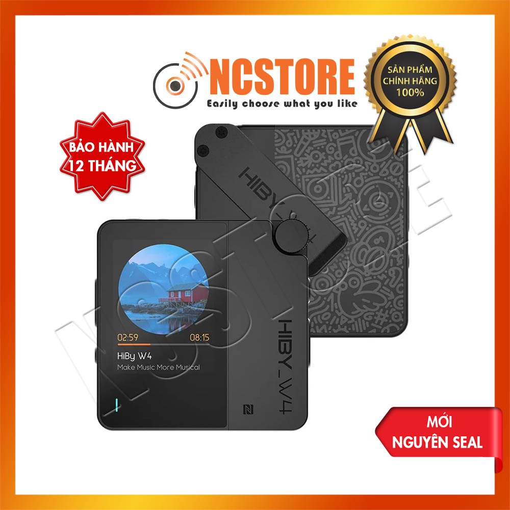 [NC] Portable Bluetooh DAC/AMP HIBY W4 | Dual DAC CS43198 | Qualcomm QCC5181 | Portable Bluetooth DA