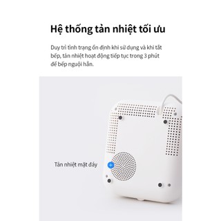 Bếp Hồng Ngoại LocknLock Mini 1300W EJI136IVY – Màu Ngà, Nhỏ Gọn, Tương Thích Mọi Loại Nồi