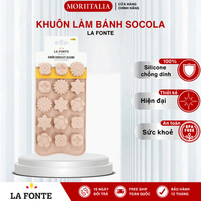 Khuôn chocolate Silicone La Fonte 22x10.4x1.4cm - 011952