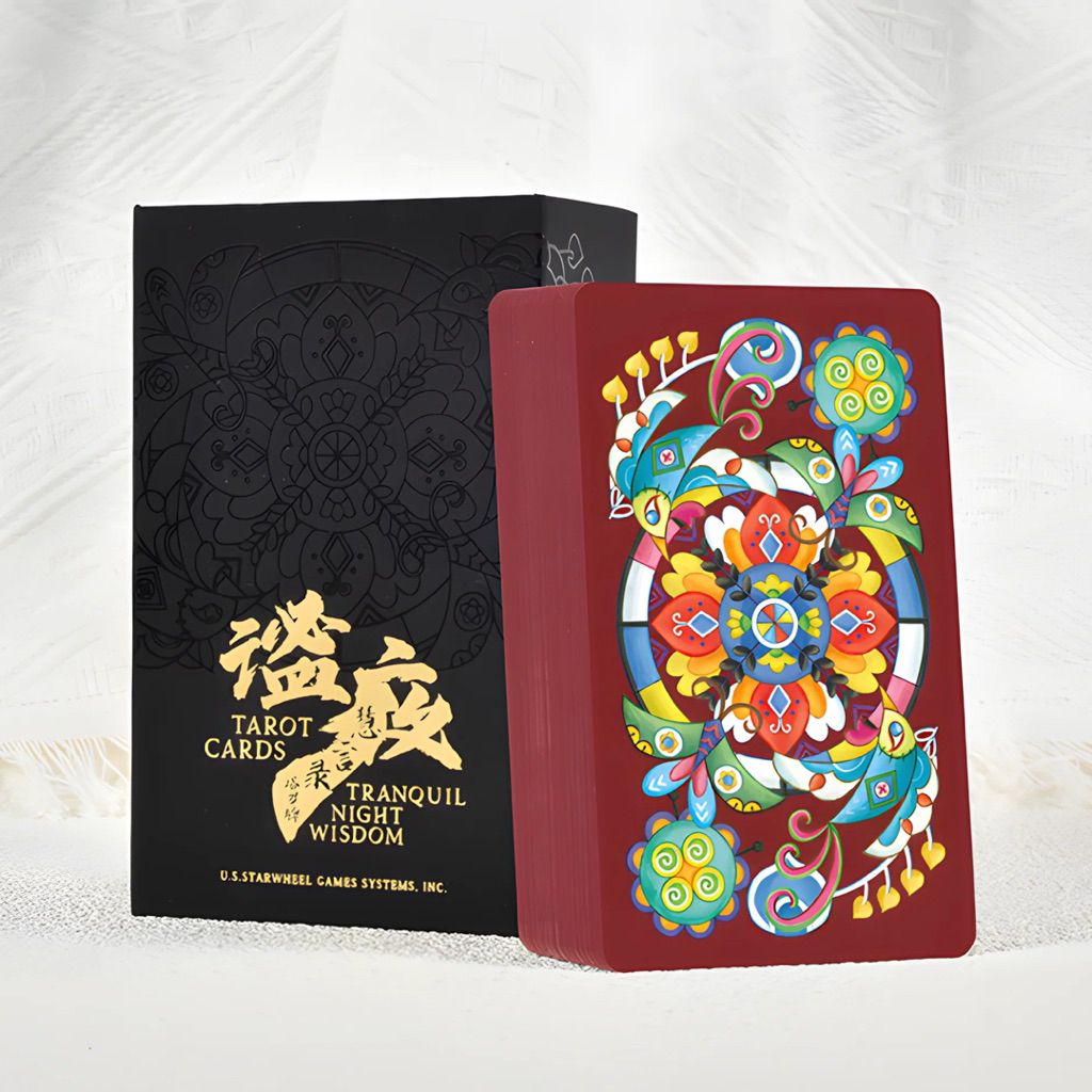 Tranquil Night Wisdom Tarot Red [Apus Tarot Shop]