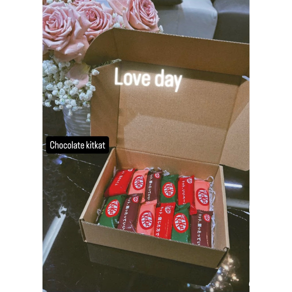 Set hộp KITKAT mix các Vị date mới