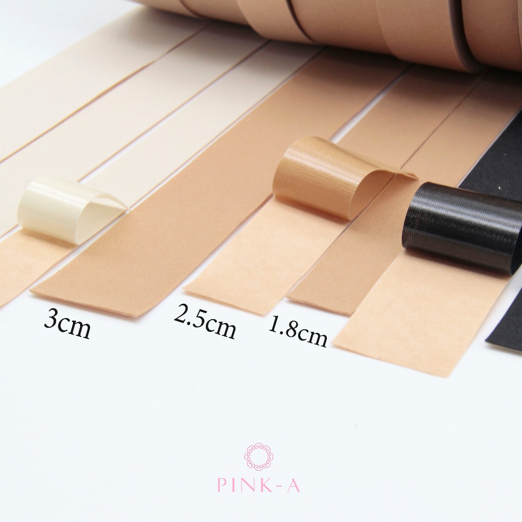 [Set 2 mét] Dán chân bờm 3 cỡ 1.8cm- 2.5cm-3cm nguyên phụ liệu làm phụ kiện tóc, bờm tóc