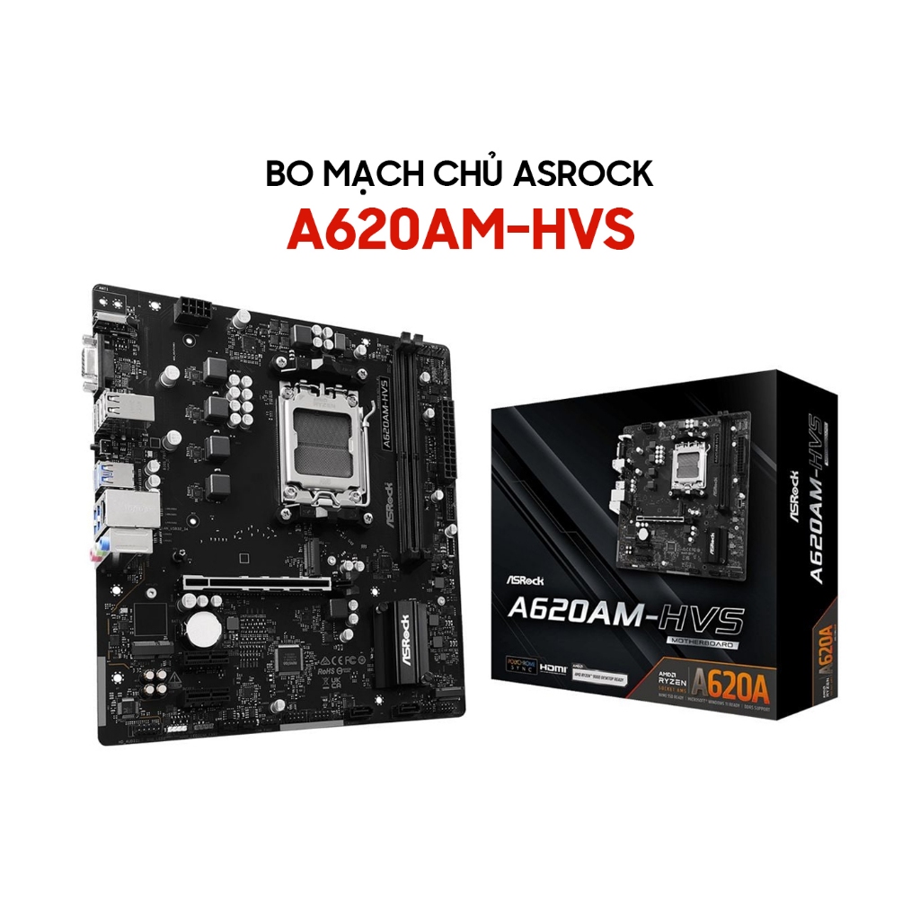 Mainboard ASRock A620AM-HVS DDR5