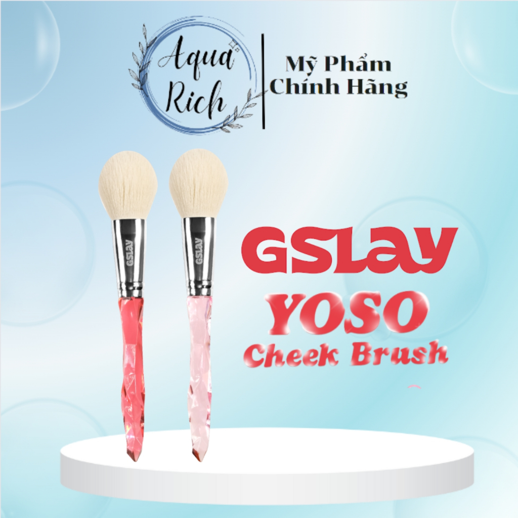 Cọ Má Hồng GSLAY YOSO Cheek Brush Lông Cọ Mềm Mượt, Tán Phấn Đều Màu