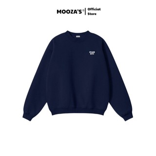 Áo Sweater Mooza Studio, Form rộng Nam Nữ Nỉ lót lông cáo Cotton 100% Unisex Local Brand / Moo
