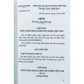 Sách - Luật Thi Hành Án Dân Sự (Hiện Hành) (Sửa Đổi, Bổ Sung Năm 2014, 2018, 2020, 2022)