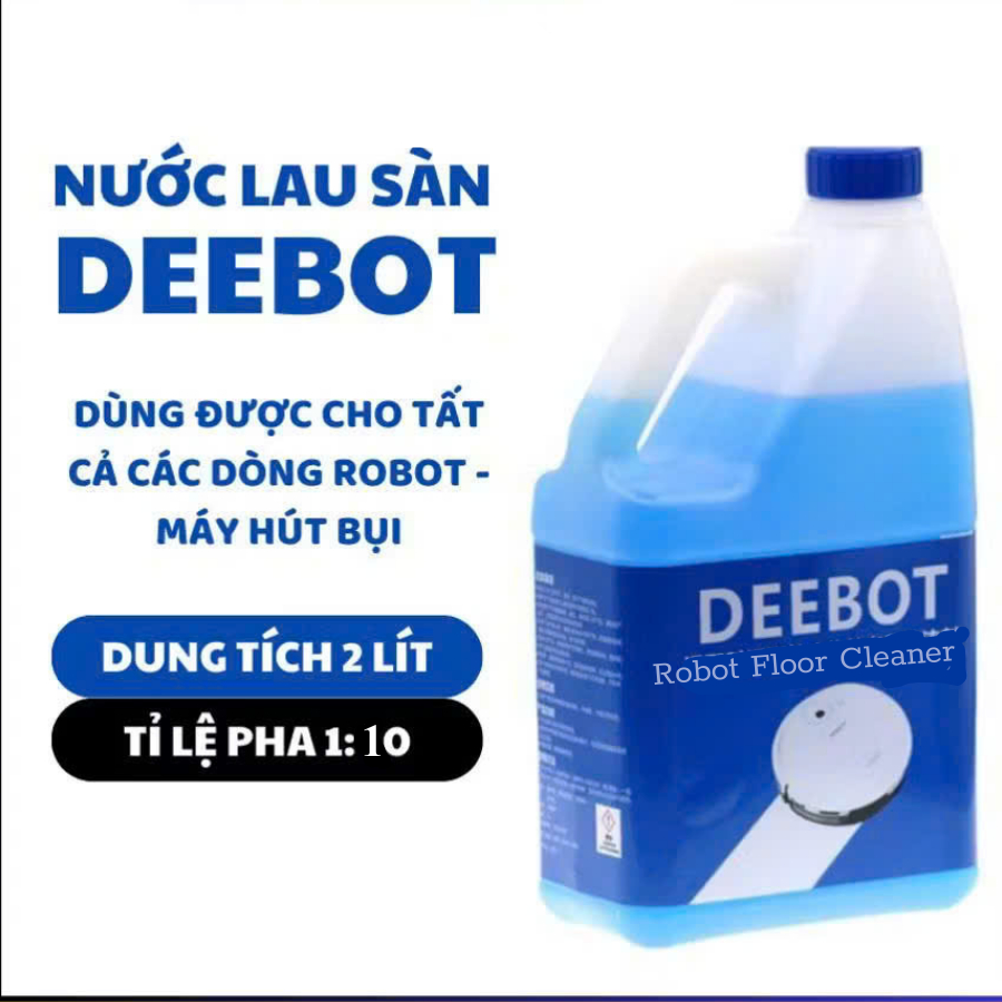 Nước lau sàn cho Robot hút bụi lau nhà Ecovacs Deebot