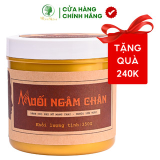 Muối ngâm chân thảo mộc giảm đau nhức, thư giãn cơ thể wonmom 350g