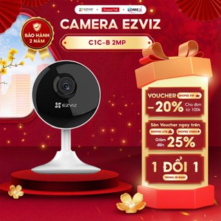Camera Wifi Trong Nhà EZVIZ C1C-B Góc Cố Định, Độ phân giải 1080P đàm thoại 2 chiều