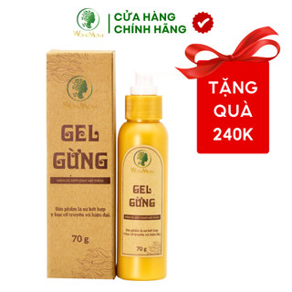 Gel gừng thảo dược massage tan mỡ bụng sau sinh wonmom 70g
