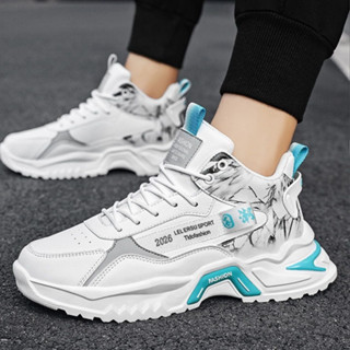 Giày Sneaker Thể Thao Nam Cổ  Cao Đế Cao 5cm Đẹp Thời Trang Phong Cách Cool Ngầu Hàn Quốc  A760