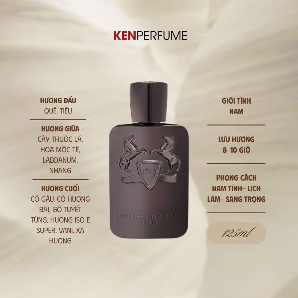 Nước hoa Fullsize 125ML Parfums de Marly Herod | Nước Hoa Nam | Ken Perfume