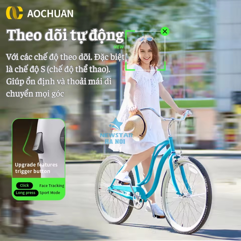 Gimbal chống rung điện thoại Smart V8 Pro, Gậy quay video chống rung - Pin 2600mAh - Tracking Ai 8.0 | BigBuy360 - bigbuy360.vn