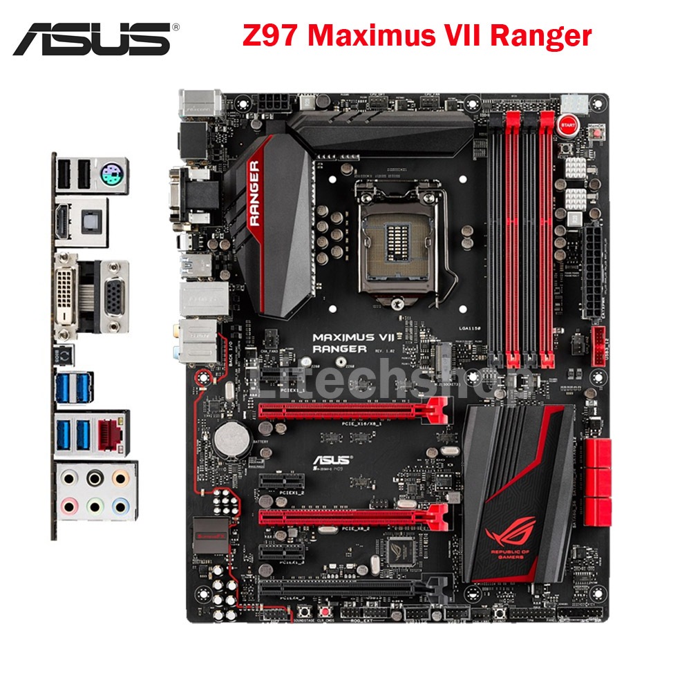 Mainboard GAMING ASUS Z97 Maximus VII Ranger. BẢO HÀNH: 12 tháng. Hàng Hàn Quốc (Korea), đẹp như mới