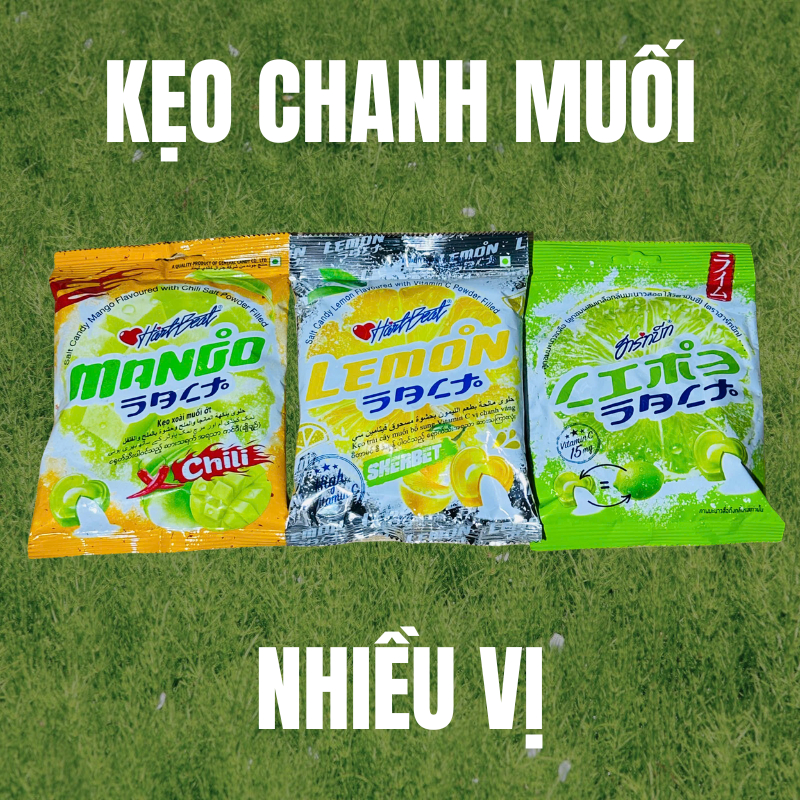 KẸO CHANH MUỐI / KẸO DYNAMITE / KẸO TRÁI CÂY / NHIỀU LOẠI / KẸO LUSH [ SIÊU NGON ] [ ĂN VẶT ]