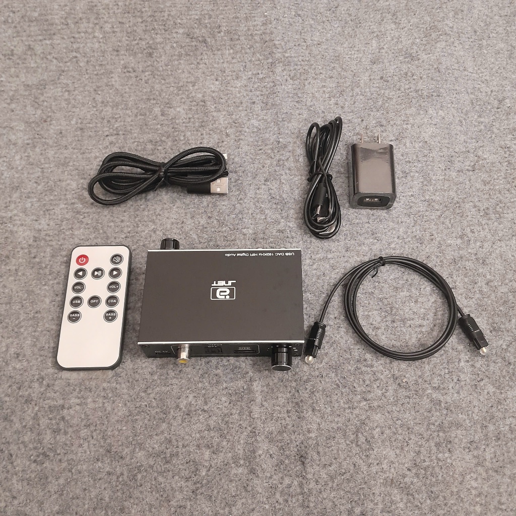 DAC DA500 Giải Mã Âm Thanh – Có Remote, kết nối Optical USB