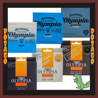 Dây đàn Guitar Acoustic Olympia Cao Cấp Nhập Khẩu Chính Hãng DOSAGO Music AGS HQA CTA XPA PFA ARTA