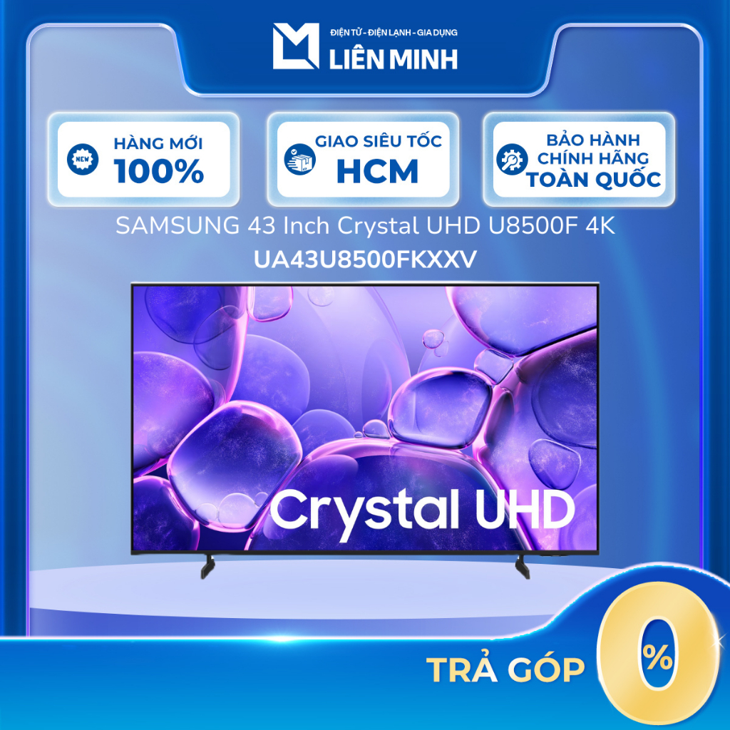 UA43U8500F | Smart Tivi Samsung 4K U8500F 43 Inch UA43U8500FKXXV [Giao Toàn Quốc]