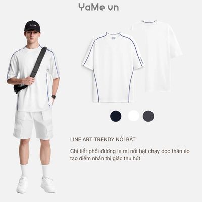 Áo Thun Nam Vải Gân DurableTex™ Bền Chắc Seventy Seven 044 Dáng Rộng Rãi F4 23551 |YaMe|