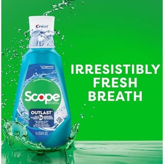 Nước Súc Miệng Scope . Loại Chai 1 Lít. HSD 5/28