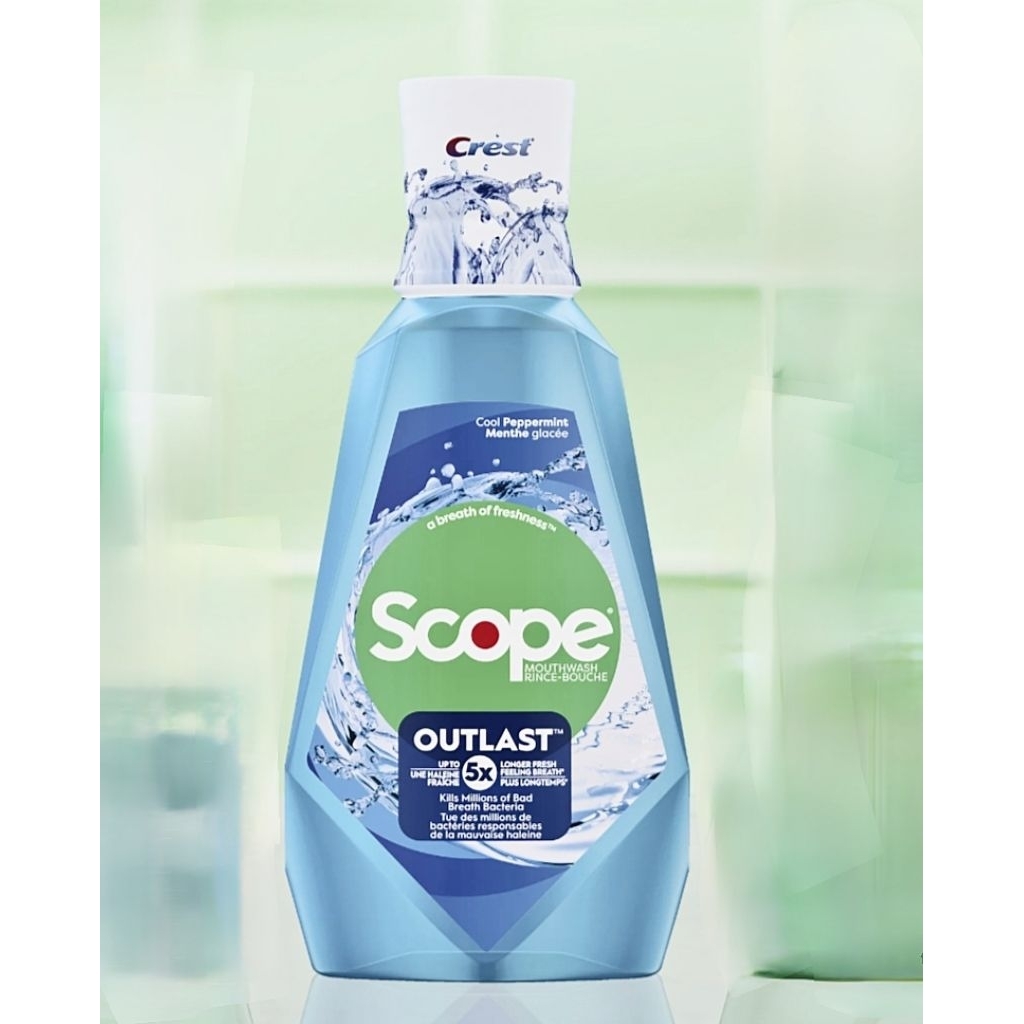 Nước Súc Miệng Scope . Loại Chai 1 Lít. HSD 5/28