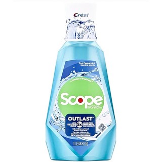 Nước Súc Miệng Scope . Loại Chai 1 Lít. HSD 5/28