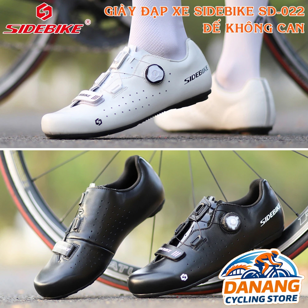 Giày Đi Xe Đạp SIDEBIKE SD-022 – Dùng Cho Road & MTB – Khóa Vặn – Đế Không Can