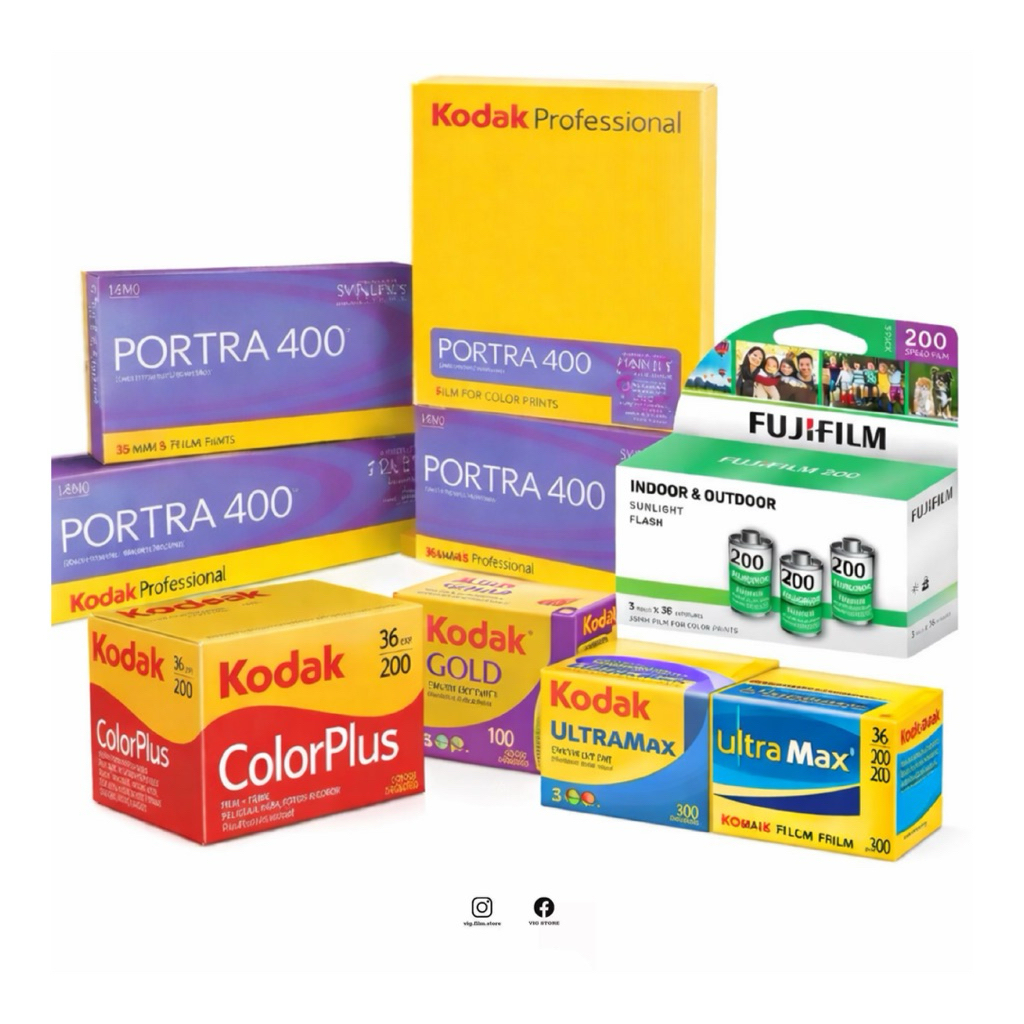 🎞️ TỔNG HỢP FILM C41 HOT UltraMax 400 | Fuji C200 | Fuji C400 ColorPlus | Portra 800 | ProImage 100 