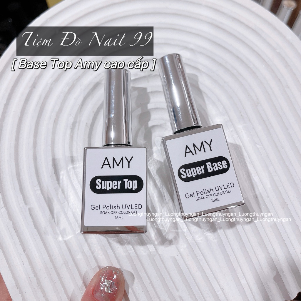 Bộ Base Top Hàng Cao Cấp Mẫu Mới Siêu Bóng , Siêu Bền - Chai 15ml