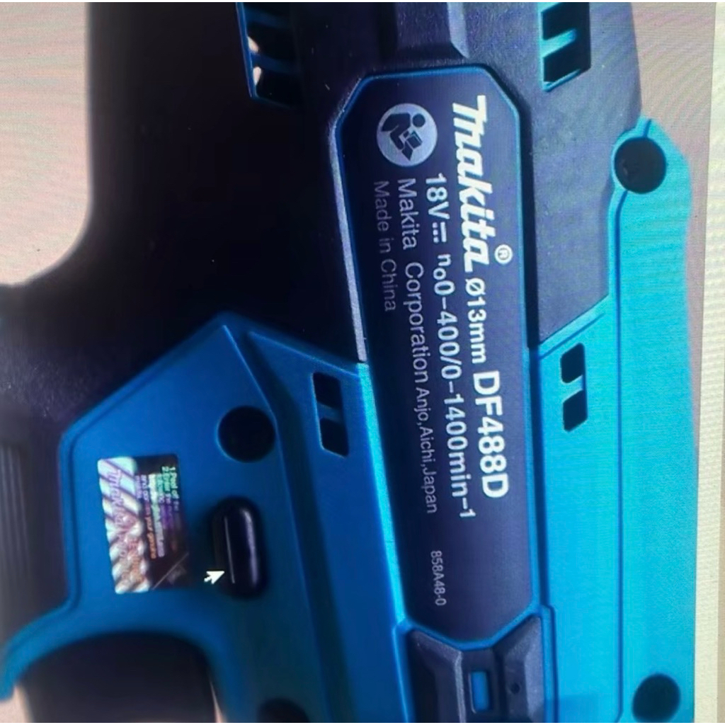 Máy khoan và vặn vít Makita DF488DWE dùng pin 18V (Chính hãng )