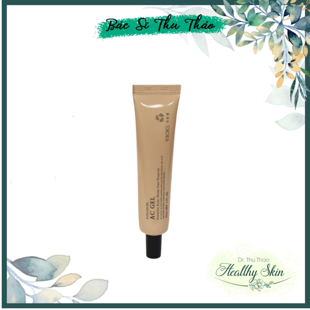 Gel giảm mụn, dịu da  REBONCEL AC GEL dành cho da dầu, da mụn