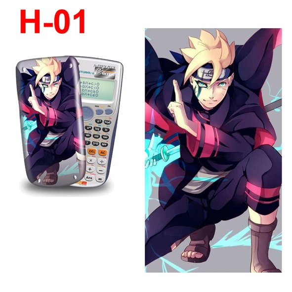 Hình dán Máy tính CASIO fx570, fx580... Anime Naruto