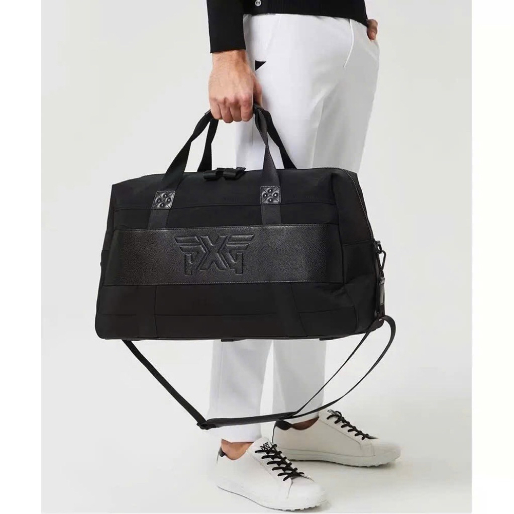 TÚI ĐỰNG ĐỒ GOLF PXG MILITARY FUTURE DÁNG DUFFLE BAG MÀU ĐEN | Black Parson Extreme Golf Boston Bag 