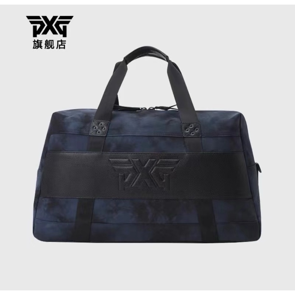 TÚI ĐỰNG ĐỒ GOLF PXG MILITARY FUTURE DÁNG DUFFLE BAG MÀU XANH NAVY LOANG | Parson Extreme Golf Bosto
