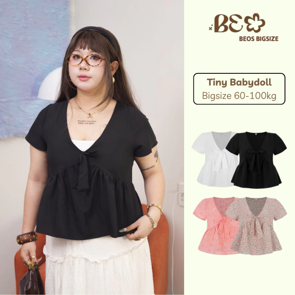 |Beos Bigsize 60-100kg| Chiếc áo babydoll dành cho bigsize đẹp nhất mùa thu 2025 |