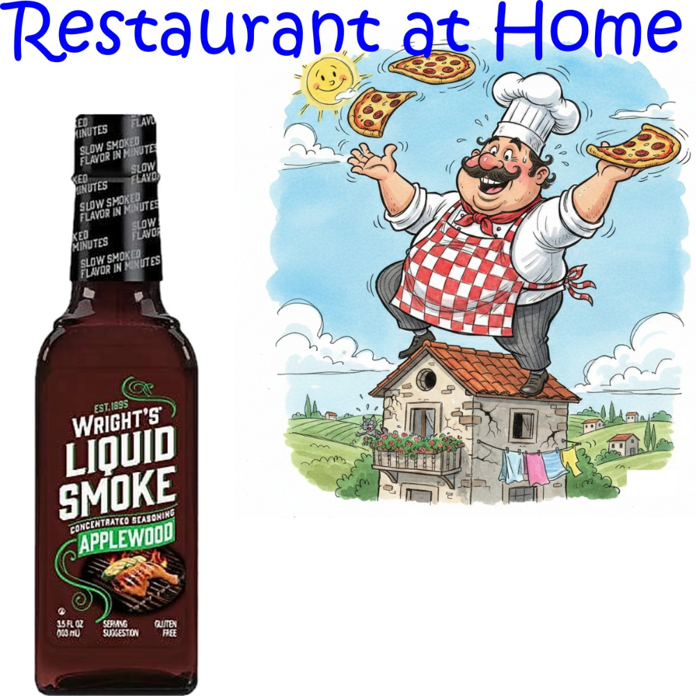 Khói Lỏng Applewood Wright’s Liquid Smoke 103ml – Hương Khói Gỗ Táo Nhẹ, Hậu Vị Dịu