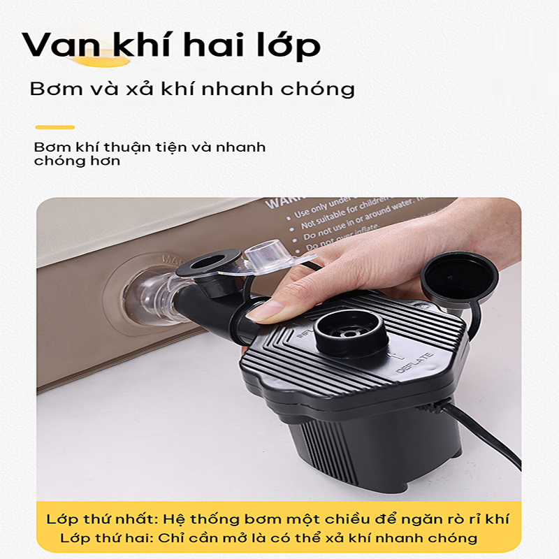 MY Nệm topper nệm hơi bơm hơi chỉ với một cú nhấp chuột, giao hàng trong 24 giờ | BigBuy360 - bigbuy360.vn