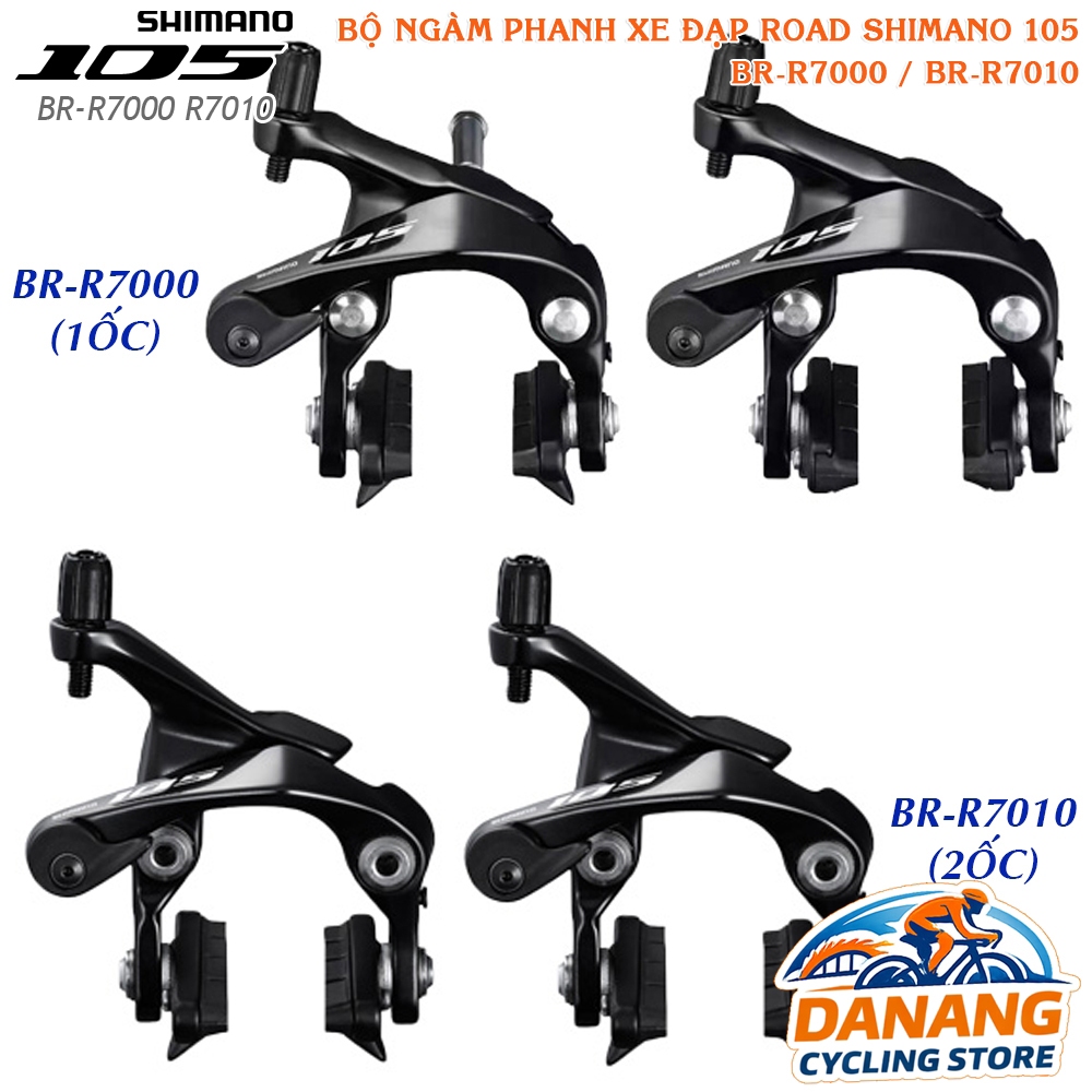 Bộ Ngàm Phanh Thắng Xe Đạp SHIMANO 105 – BR-R7000 / R7010 – Chính Hãng