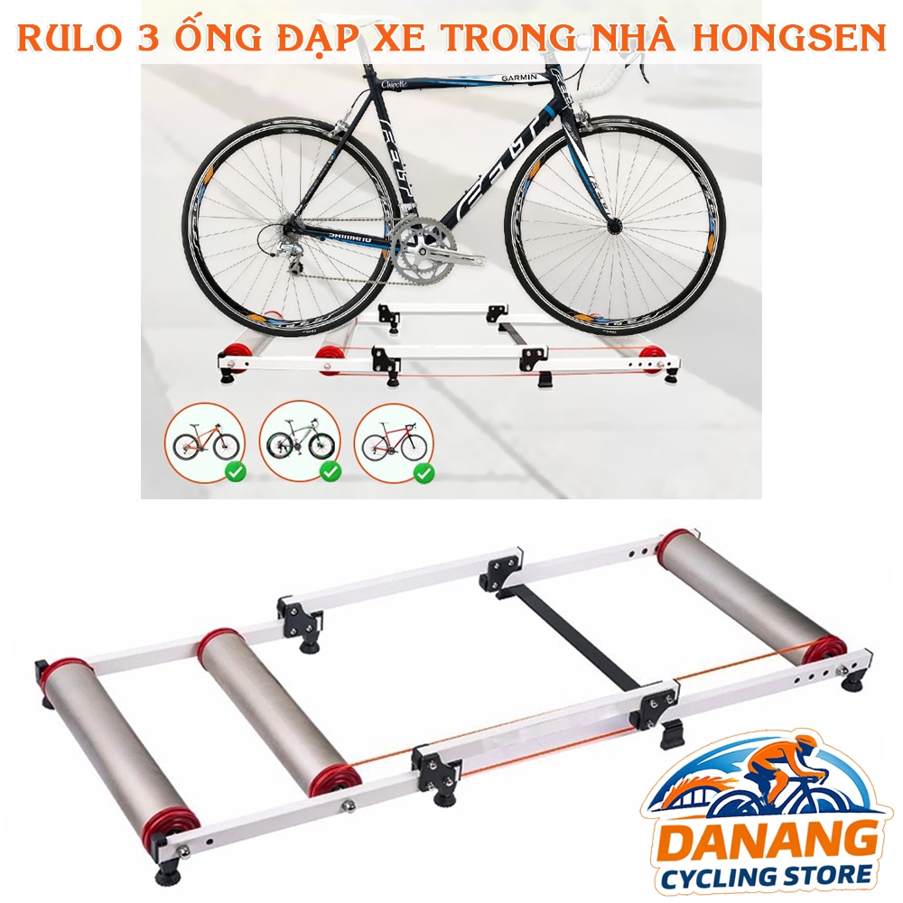 Rulo 3 Ống Đạp Xe Trong Nhà HONGSEN – Tập Cân Bằng & Luyện Thể Lực