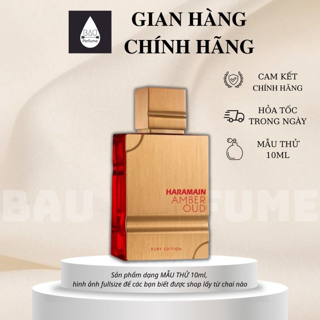 Nước hoa chính hãng Amber Oud Ruby Edition