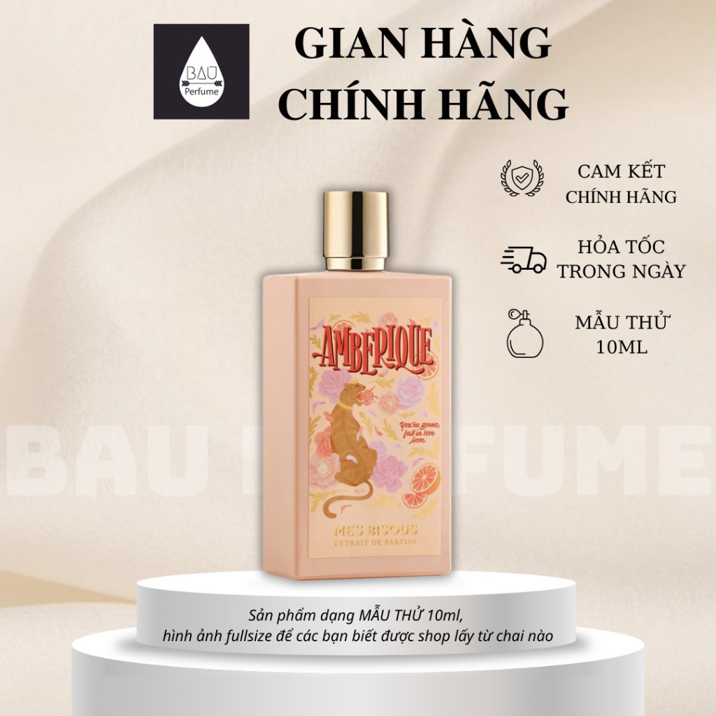 Nước hoa chính hãng Mes Bisous Amberique