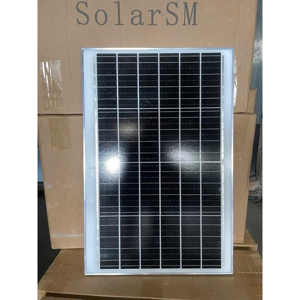 Tấm pin nlmt 70w 6v sạc chi đèn nlmt pin 60-100ah