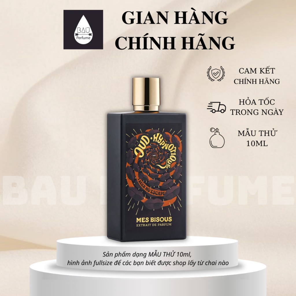 Nước hoa chính hãng Mes Bisous Oud Hypnotique