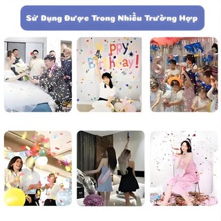 Sét 10 Phụt kim tuyến sử dụng trong các bữa tiệc sinh nhật, dã ngoại, tết...