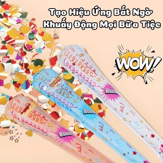 Sét 10 Phụt kim tuyến sử dụng trong các bữa tiệc sinh nhật, dã ngoại, tết...