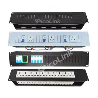 Khay Giá Đỡ Gắn Ray DIN PicoLink PL-2U-RAY – Dành Cho Chống Sét, Aptomat, Ổ Cắm
